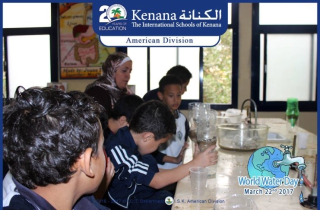 I.S.K | American Division | World Water Day - Science Department