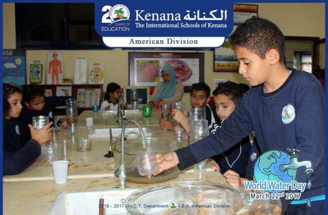 I.S.K | American Division | World Water Day - Science Department