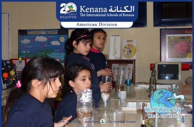 I.S.K | American Division | World Water Day - Science Department