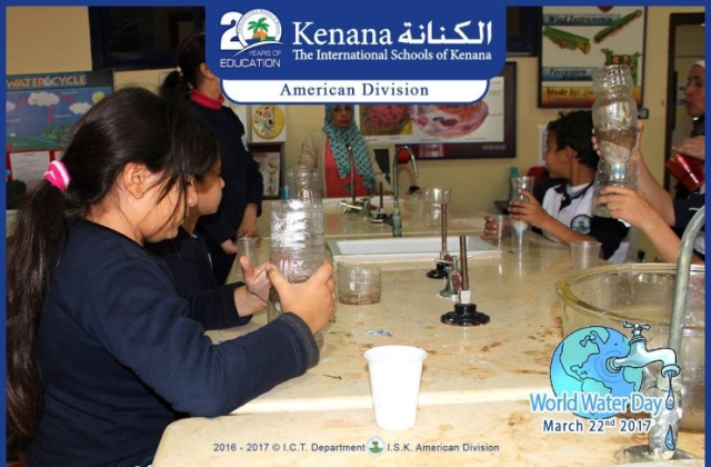 I.S.K | American Division | World Water Day - Science Department