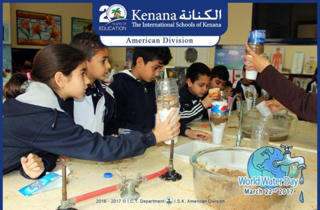 I.S.K | American Division | World Water Day - Science Department