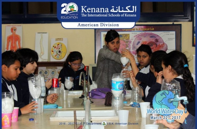 I.S.K | American Division | World Water Day - Science Department