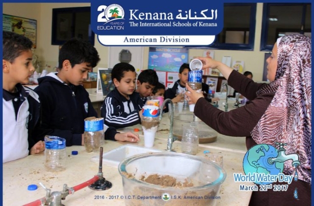 I.S.K | American Division | World Water Day - Science Department