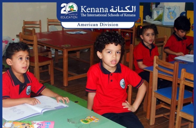 The International Schools of Kenana- American Division KGs In Class Activities