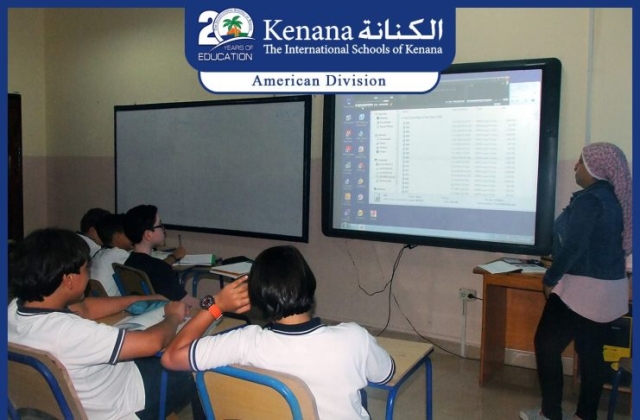 The International Schools of Kenana- American Division In Class Activities