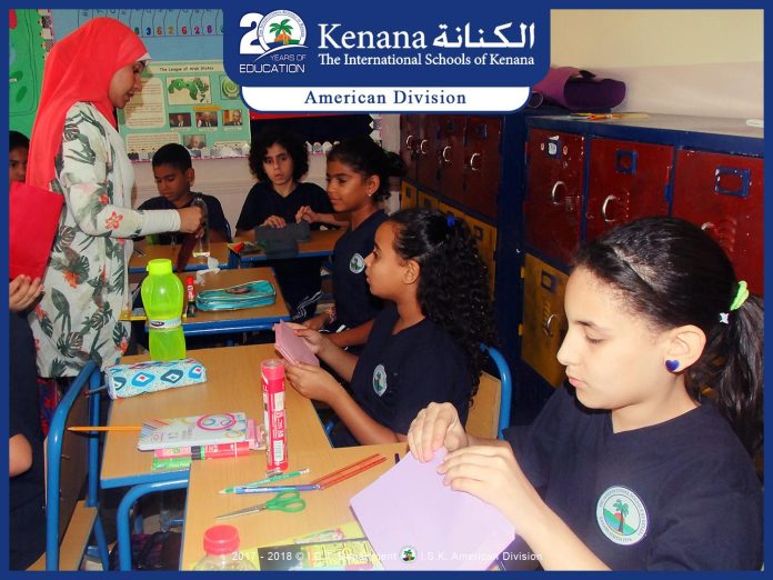 The International Schools of Kenana- American Division In Class Activities