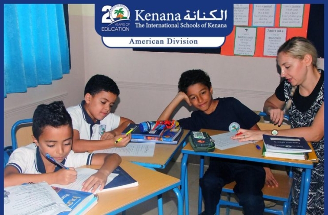 The International Schools of Kenana- American Division In Class Activities