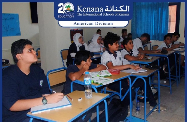 The International Schools of Kenana- American Division In Class Activities