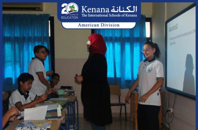 The International Schools of Kenana- American Division In Class Activities