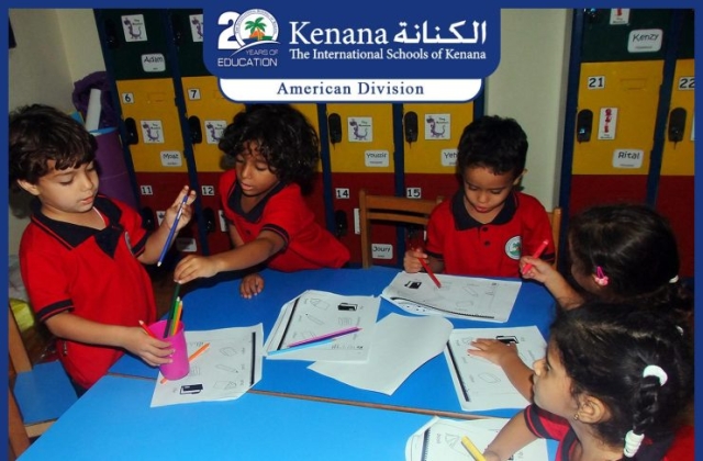 The International Schools of Kenana- American Division KGs In Class Activities