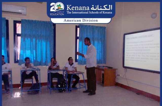 The International Schools of Kenana- American Division In Class Activities