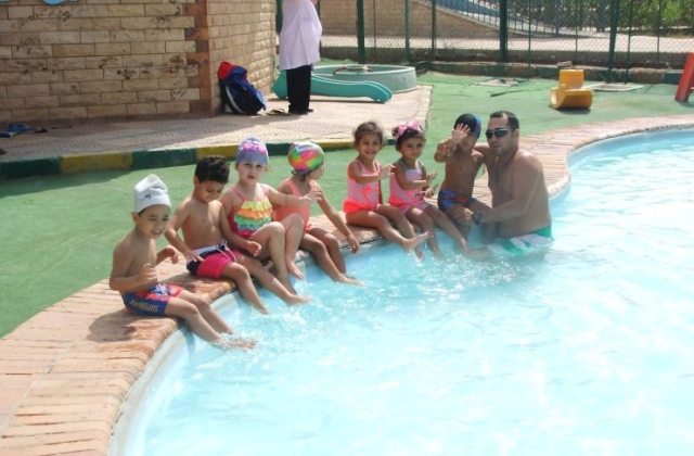 I.S.K | American Division | Swimming session (P.E) Pre-K