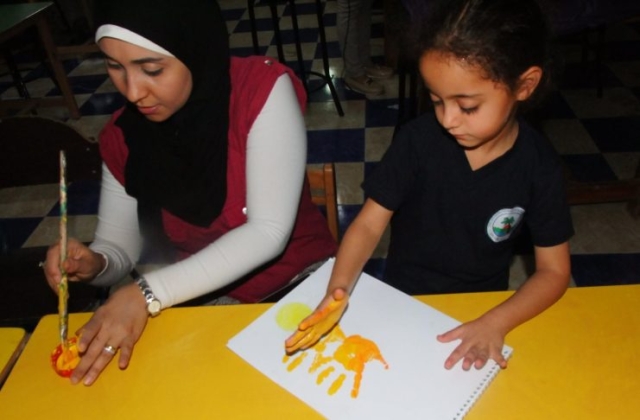 I.S.K. American Division - Art activity KG1A