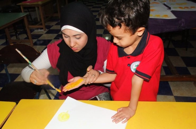 I.S.K. American Division - Art activity KG1A