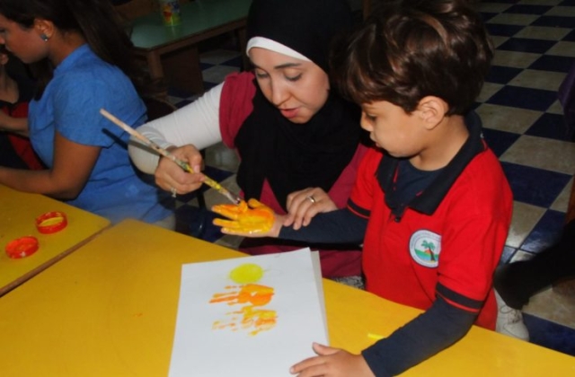 I.S.K. American Division - Art activity KG1A