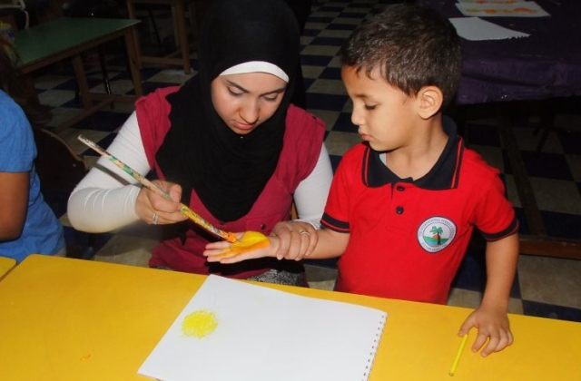 I.S.K. American Division - Art activity KG1A