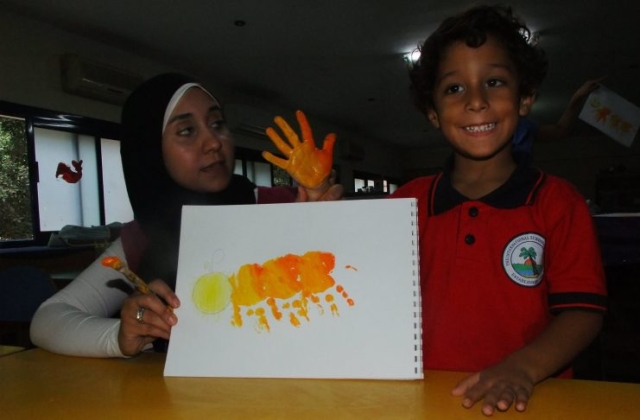 I.S.K. American Division - Art activity KG1A