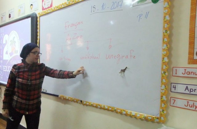 I.S.K. American Division - 2nd Language Activity