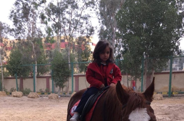 The International Schools of Kenana- American Division Horse Riding Session (P.E) Pre