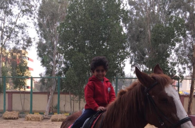 The International Schools of Kenana- American Division Horse Riding Session (P.E) Pre