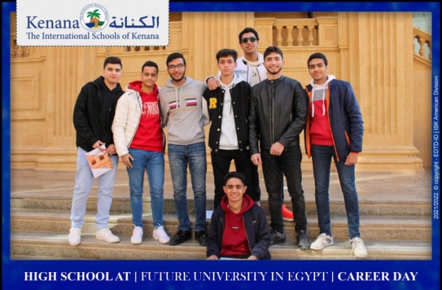 I.S.K | American Division | High school at [ Future University in Egypt ] career day