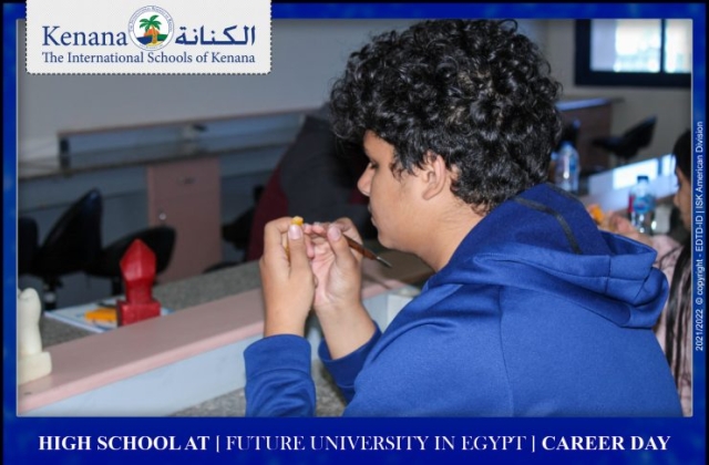 I.S.K | American Division | High school at [ Future University in Egypt ] career day