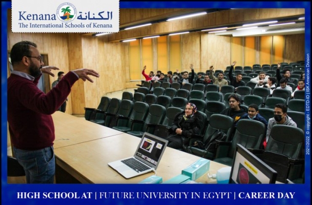 I.S.K | American Division | High school at [ Future University in Egypt ] career day