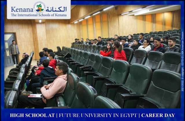 I.S.K | American Division | High school at [ Future University in Egypt ] career day