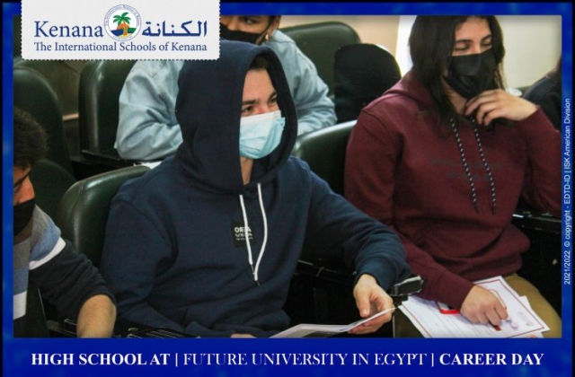 I.S.K | American Division | High school at [ Future University in Egypt ] career day