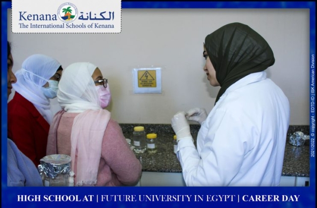 I.S.K | American Division | High school at [ Future University in Egypt ] career day