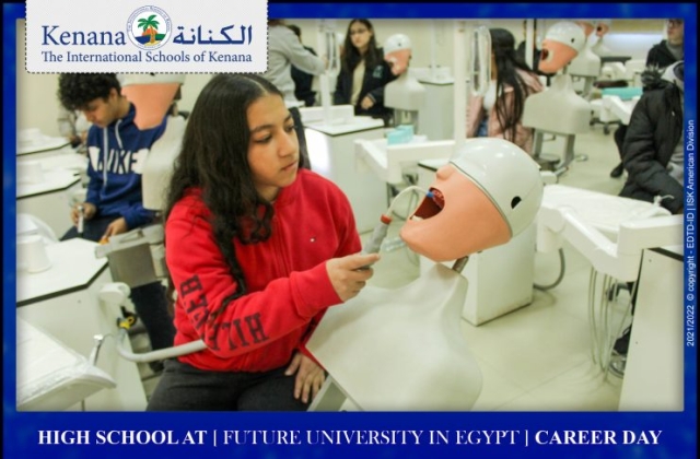 I.S.K | American Division | High school at [ Future University in Egypt ] career day