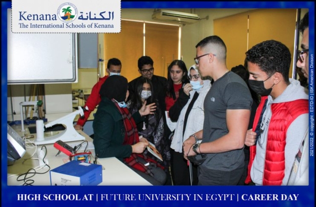 I.S.K | American Division | High school at [ Future University in Egypt ] career day