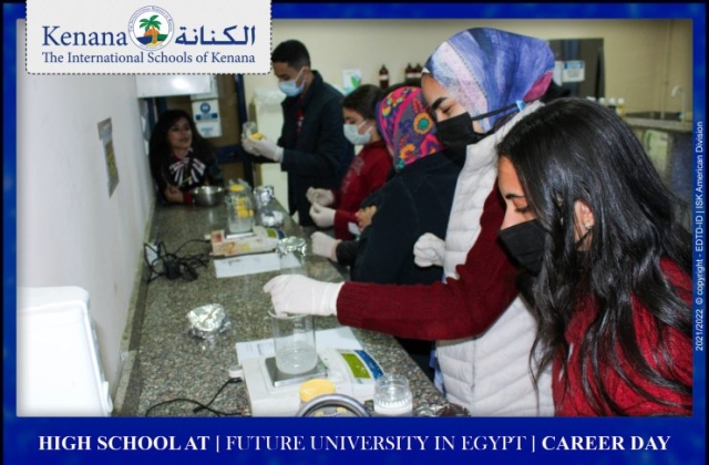 I.S.K | American Division | High school at [ Future University in Egypt ] career day