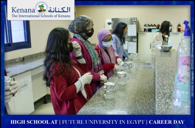 I.S.K | American Division | High school at [ Future University in Egypt ] career day