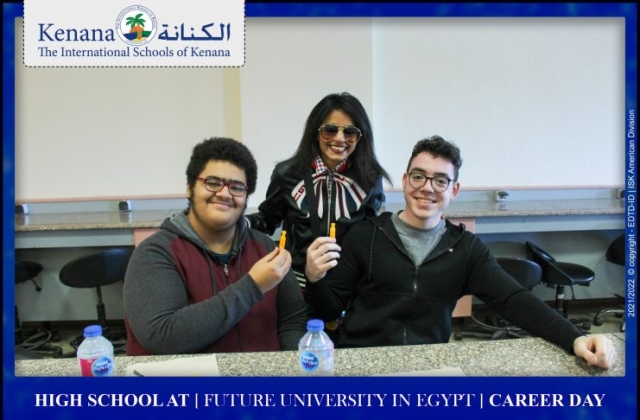 I.S.K | American Division | High school at [ Future University in Egypt ] career day