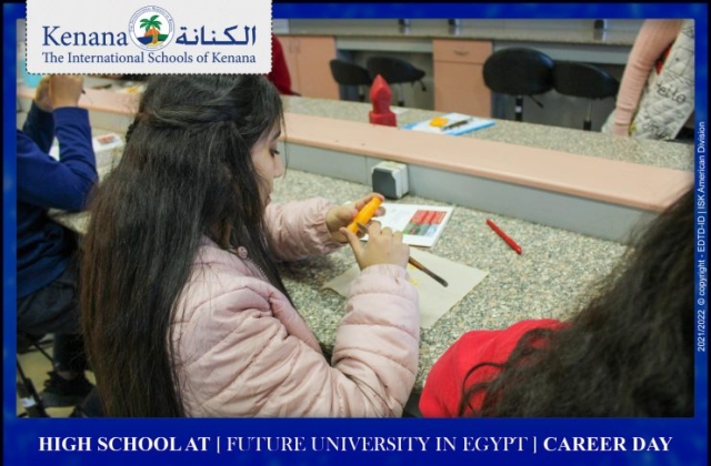 I.S.K | American Division | High school at [ Future University in Egypt ] career day