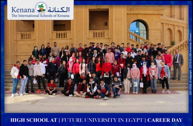 I.S.K | American Division | High school at [ Future University in Egypt ] career day