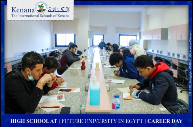 I.S.K | American Division | High school at [ Future University in Egypt ] career day