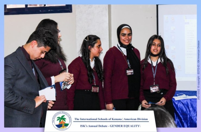 I.S.K | American Division | ISK's Annual Debate - GENDER EQUALITY