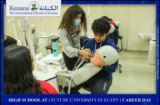 I.S.K | American Division | High school at [ Future University in Egypt ] career day