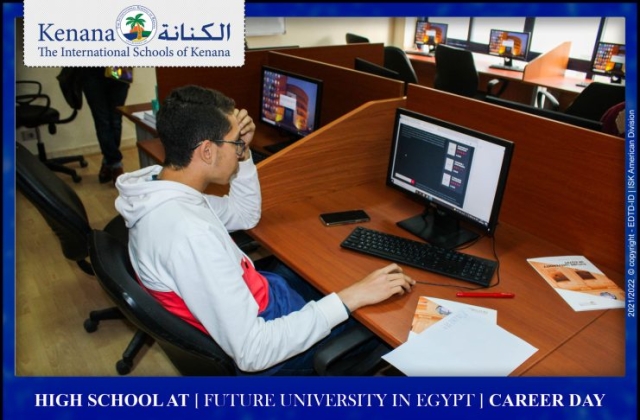 I.S.K | American Division | High school at [ Future University in Egypt ] career day