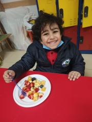 I.S.K | American Division | Fruit Salad Activity PRE-K