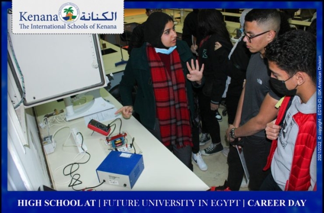 I.S.K | American Division | High school at [ Future University in Egypt ] career day