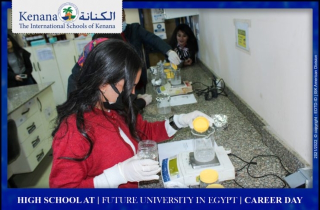 I.S.K | American Division | High school at [ Future University in Egypt ] career day