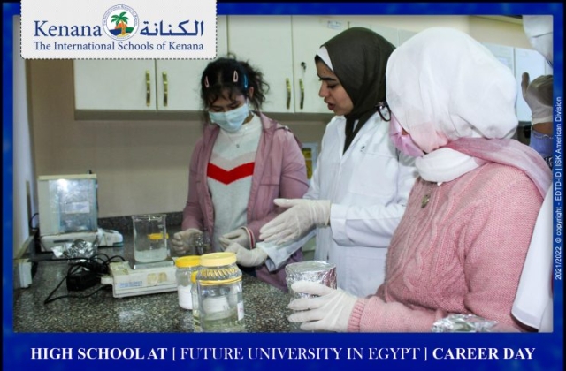 I.S.K | American Division | High school at [ Future University in Egypt ] career day