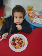 I.S.K | American Division | Fruit Salad Activity PRE-K