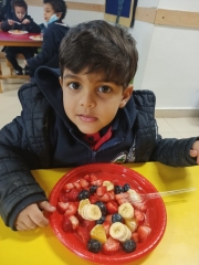 I.S.K | American Division | Fruit Salad Activity PRE-K
