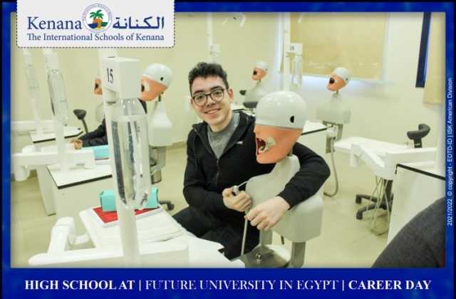 I.S.K | American Division | High school at [ Future University in Egypt ] career day