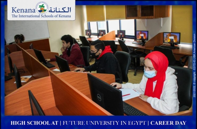 I.S.K | American Division | High school at [ Future University in Egypt ] career day