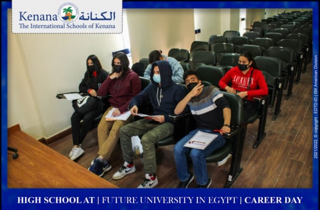 I.S.K | American Division | High school at [ Future University in Egypt ] career day